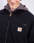 Carhartt WIP OG Detroit Jacket Black/Black stone canvas L