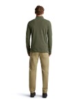 ICEBREAKER Mens Merino 400 RealFleece Grid LS Half Zip, Dark Loden (vzorek) velikost: M