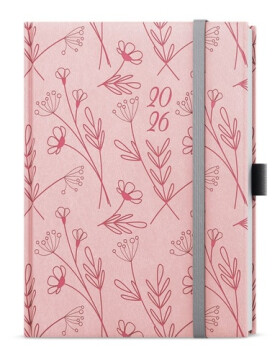Denní diář 2026 Adam Vivella B6 Kvítí