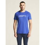 Běžecké tričko CRAFT CORE Essence Logo - modrá Velikost textilu: S