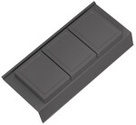 Gollinuci Koupelnový organizér antracit 322x146