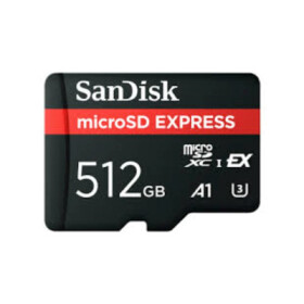 SanDisk micro SDXC karta 512GB Express (880/650 MB/s, A1, UHS-I, U3) EDF_493608