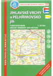 KČT 77 Jihlavské vrchy a Pelhřimovsko jih 1:50 000/ 6.vydání 2021