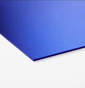 Akryl pro laserové zpracování 300 x 200 x 2 mm - Modrý
