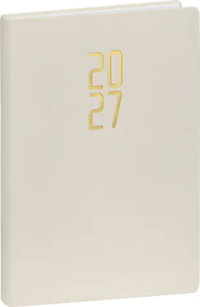 NOTIQUE Denní diář Ponza 2027 krémový / Diář / 15 × 21 cm / denní / A5