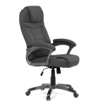 Kancelářské křeslo, houpací mechanismus, černá látka, KA-C713 BK2