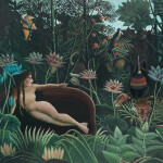 Nástěnný kalendář poznámkový 2027 Notique Henri Rousseau, 30 x 30 cm