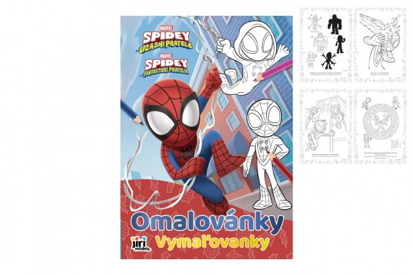 Omalovánky A4 Spidey