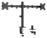 Stolní držák pro 2 monitory 17-32" / Držák pro monitory / nosnost 10 kg / otočné rameno (BP0217)