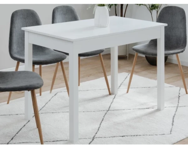 Jídelní stůl Capri 110x67 cm, bílý