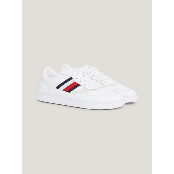 Tommy Hilfiger Court Cupsole Retro Lth Stripes FM0FM04828YBS boty