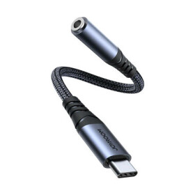 Joyroom SY-C01 Audio adaptér USB-C (M) - Jack 3.5mm (F) černá (SY-C01)