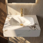 REA - Nástěnné umyvadlo Aresa Cold Jade 60 REA-U9975
