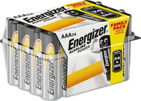 Energizer Baterie AAA (LR03) / Alkalická / 24 ks (30671990)