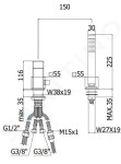 Nion Sprchové dveře pivotové dvoukřídlé L/P, 800 mm, Jika perla Glass, stříbrná/transparentní sklo H2562N10006681