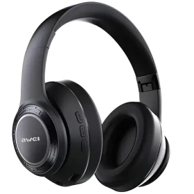 AWEI A300BL černá / Bezdrátová sluchátka / Bluetooth 5.3 / RGB podsvícení (A300BL)