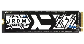 GOODRAM IRDM PRO SLIM 1TB / M.2 2280 NVMe / PCIe 4.0 / 3D TLC / R: 7000MBs / W: 5500MBs (IRP-SSDPR-P44S-1K0-80)