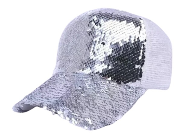 Dovoz Čepice kšiltovka stříbrná