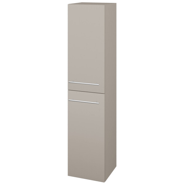 Dřevojas - Vysoká skříň s košem na prádlo DOS SVD2K 35 - N07 Stone / Úchytka T02 / N07 Stone / Pravé 210953BP
