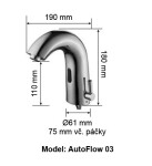 Donner AutoFlow 03 Matný černý kov 8596220013903