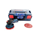 BOSCH GEX 12V-125 Professional / Aku excentrická bruska / 12V / 125mm / bez Aku / L-BOXX / příslušenství (0601372100)