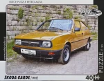 RETRO-AUTA Puzzle č.20 Škoda Garde (1983)