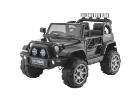 Mamido Dětské elektrické autíčko Jeep HP012 černé