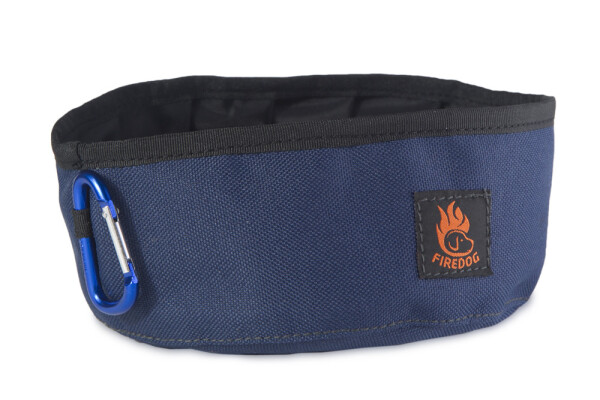 Firedog cestovní miska Click & Go 1l, tmavě modrá