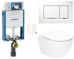 Závěsný WC set Geberit k zazdění SAT Fusion SIKOGZTORFUS30 SIKOGZTORFUS30