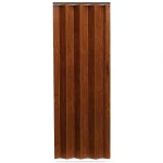 Shrnovací dveře Accordion ořech světlý 820mm