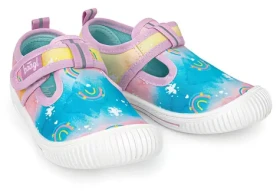 BAAGL Přezůvky Unicorn vel. 28 / Suchý zip / Protiskluzová podrážka