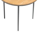 KETTLER TRIBE stolek Ø 50 cm - antracit / teak