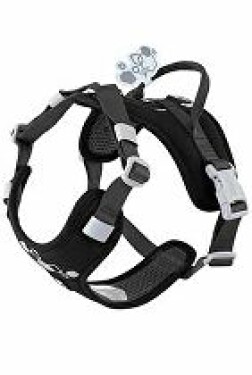 Postroj Hurtta Weekend Warrior II ECO černý 75-100