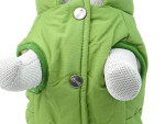 Baby zimní bunda pro psa Barva: Modrá, Délka zad (cm): 38, Obvod hrudníku: 63 - 66 cm