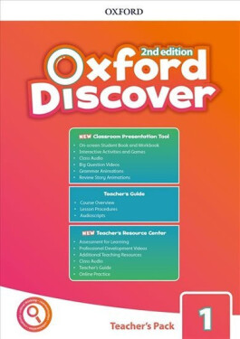 Oxford Discover 1 Teacher´s Pack with Classroom Presentation Tool (2nd) - Ben Wetz
