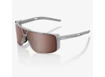 100% Eastcraft brýle Soft Tact Cool Grey/HiPER Crimson Silver Mirror Lens