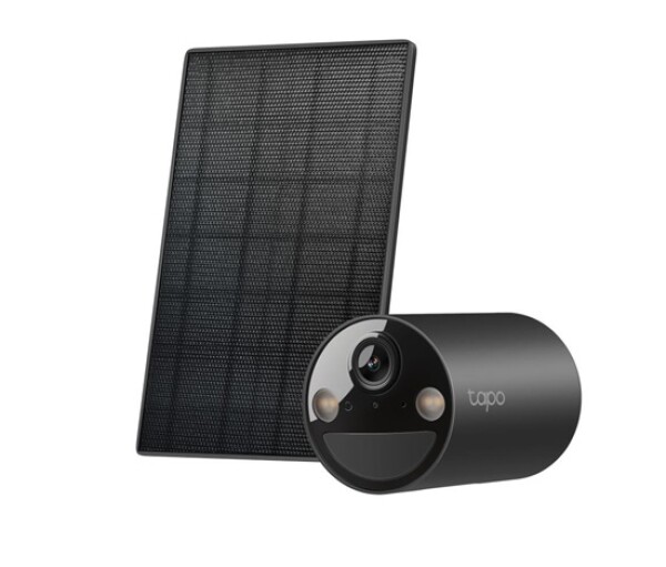 TP-Link Tapo C411 KIT venkovní kamera, solární panel (3MP, 2K QHD, 1296p, IR 9m, WiFi, micro SD card, IP65) EDF_324391