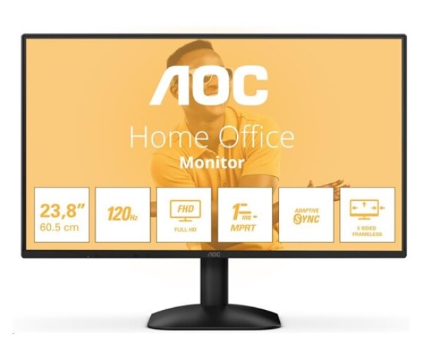 AOC MT 23,8" 24B31H - 1920x1080,IPS,120Hz,D-Sub,1xHDMI EDF_492042