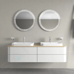 DURAVIT - Happy D.2 Plus Umyvadlo na desku, 600x460 mm, s přepadem, s otvorem pro baterii, bílá 2360600000