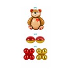 Dortisimo Foliový balónek Medvídek 67 x 91 cm