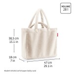 Taška přes rameno Reisenthel Softshopper Puffer iced matcha