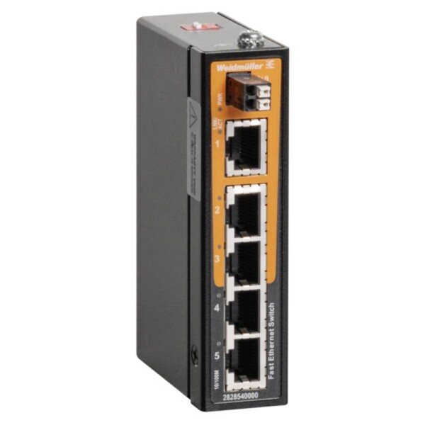 Weidmüller 2828540000 IE-SW-ELB-05-5TX síťový switch 10 / 100 MBit/s