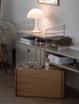 Stoff Nagel Designový svícen STOFF Nagel Quist Brushed Chrome – set 3 ks, stříbrná barva, kov