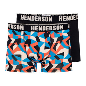 Pánské boxerky 2 pack 42620 Shield - HENDERSON vícebarevná 3XL