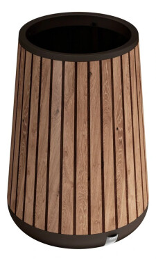 KETER Květináč DECO CONIC TALL