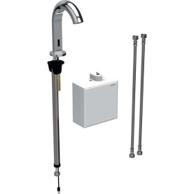 GEBERIT - Piave Elektronická termostatická umyvadlová baterie, bateriové napájení, chrom 116.168.21.1