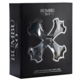 Bumbu XO Rum 40% 0,7 l (dárkové balení 2 skleničky)