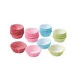 Dortisimo Košíčky na mini muffiny Kostkovaný vzor růžový (80 ks)