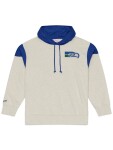 Mitchell & Ness Pánská mikina Seattle Seahawks NFL Retro Roots French Terry Hoodie Velikost: M