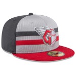 New Era Pánská kšiltovka Cleveland Guardians MLB Colorway 2025 Batting Practice 59FIFTY Fitted Velikost: 7 1/4